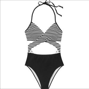 Victorias Secret Body Wrap One-Piece Bathing Suit